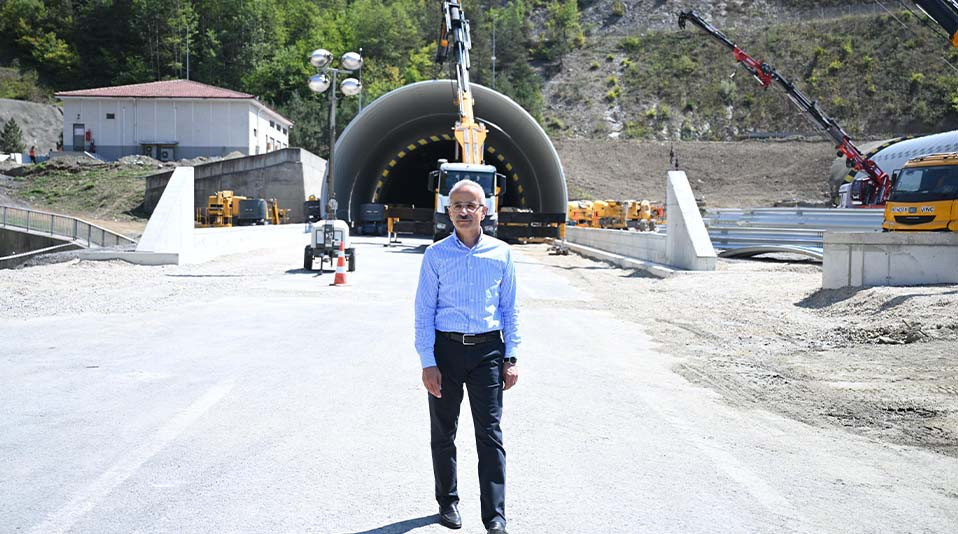 Bolu Dağı Tüneli Çalışmaları 10 Gün Erken Bitecek