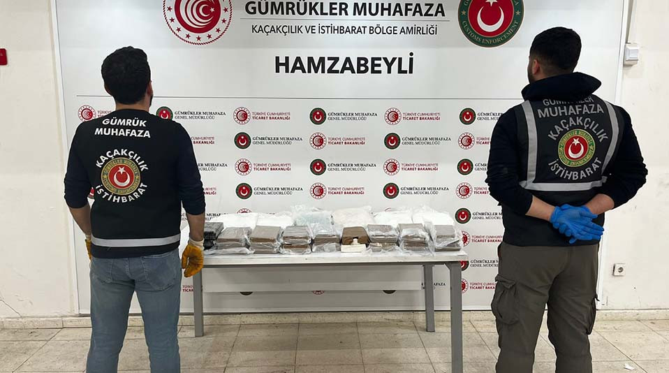 Zehir Tacirlerine Gümrük Muhafaza Darbesi! 103 Milyon TL Değerinde Uyuşturucu Ele Geçirildi